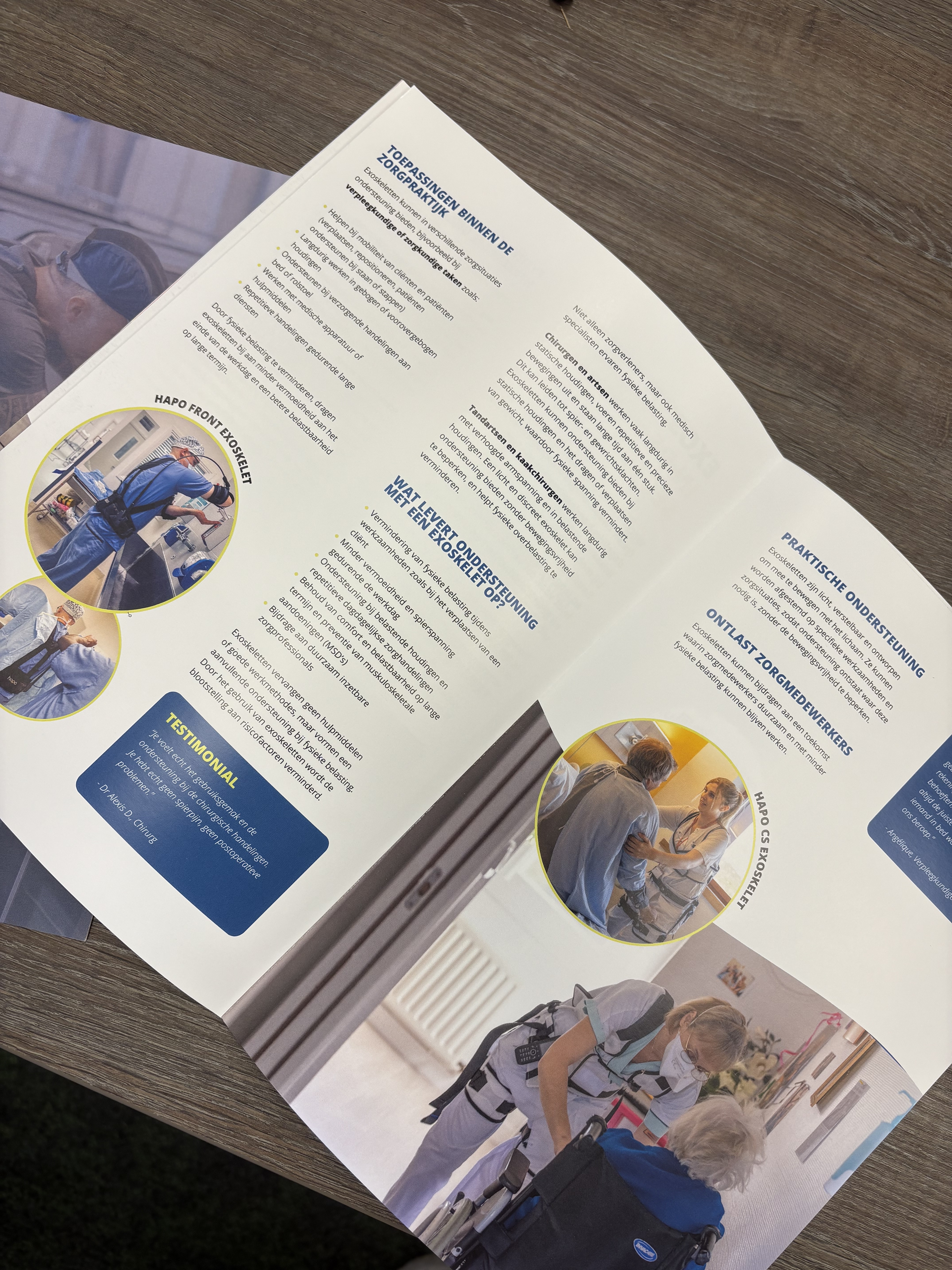 Brochure Exoskeletten