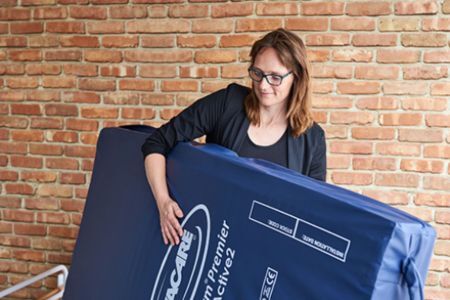 Ergonomische hulpmiddelen voor de zorg antidecubitus matras