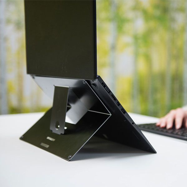 Ergowork Second Skin verstelbare laptopstandaard zwart