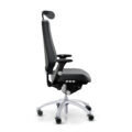 Zijaanzicht van de RH Logic 400 Elite 24-uurs bureaustoel met ergonomische zitting en verstelbare rugleuning
