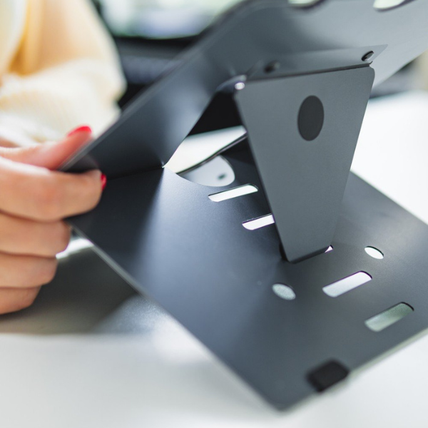 Veilig verstelbare hoogte van Ergo‑Q 160 in werkmodus