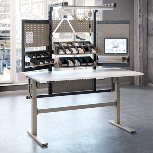 ergodesk industry heavy met extra's