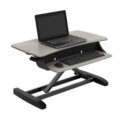 Compact en verstelbaar Ergotron WorkFit-Z Mini platform voor thuiswerkplek