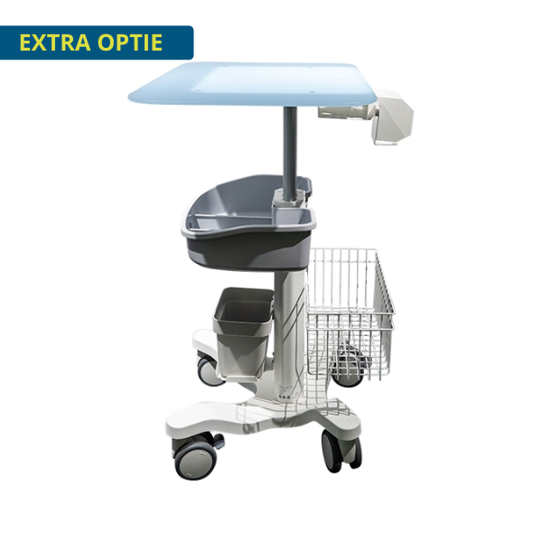 Ergowork Medical Cart met geïntegreerde opslagruimte en werkblad