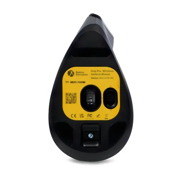 Grip Pro Wireless Vertical Mouse onderkant