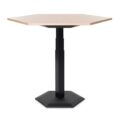 Health2Work Honeycomb vergadertafel met stastoelen