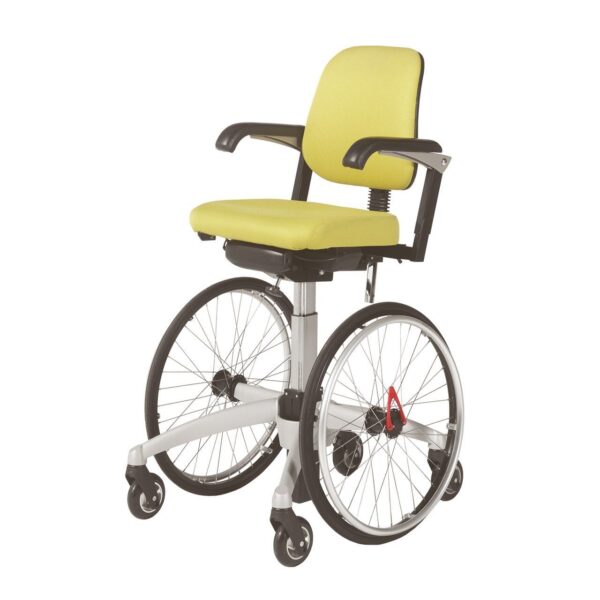 Elektrisch verstelbare LeTriple Wheels met hoge zithouding