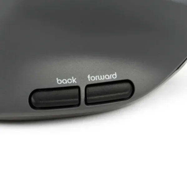 Ergonomische reis muis met subtiele hellingshoek en silent click