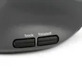 Ergonomische reis muis met subtiele hellingshoek en silent click